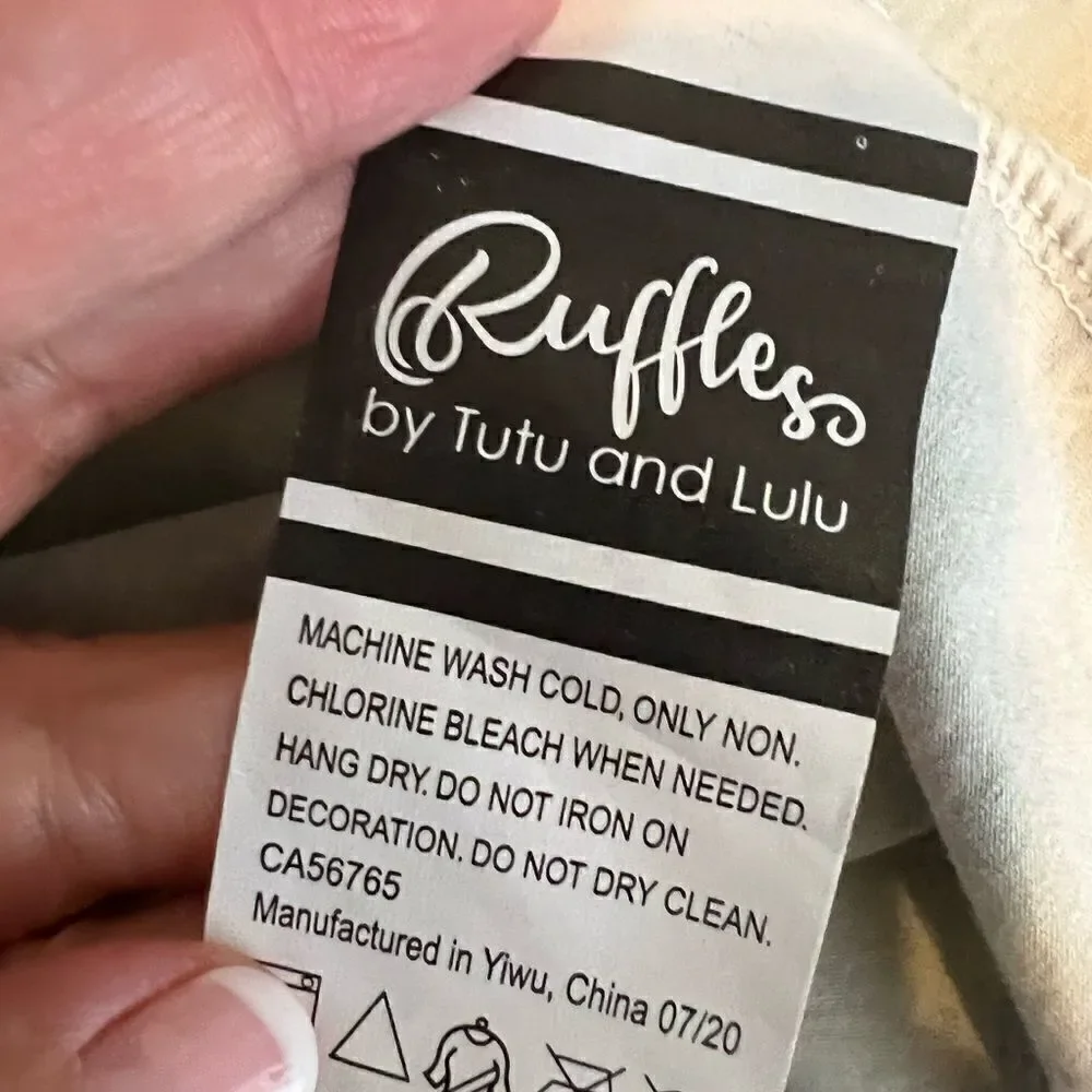 Ruffles Tutu & Lulu Dress Size 2-3t